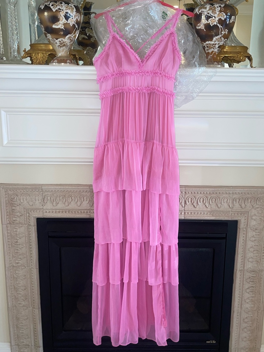 Likely ruffle tiered long formal “Athena” dress - Picture 3 of 12
